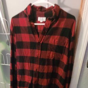 Croft and Barrow Mens long sleeve flannel Medium